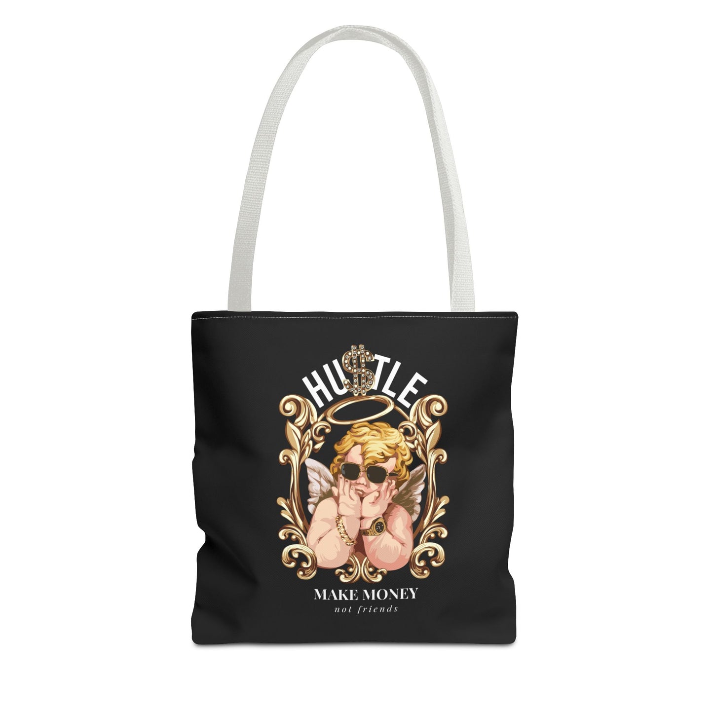 Chic Hustler Tote Bag | Stylish AOP Handbag for Entrepreneurs, Market Accessory, Gift for Creatives, Motivational Tote, Everyday Use