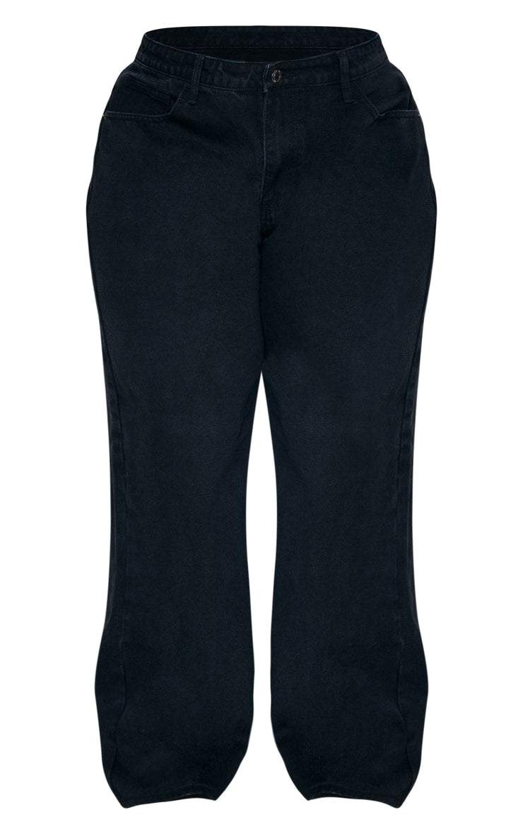 Plus Black High Waist Faded Boyfriend JeansEmbrace off-duty cool with these black high-waist boyfriend jeans. Cut from a durable denim with a subtle faded wash, they offer a relaxed silhouette that sits comfoRedemption By Ashley NorthPlus Black High Waist