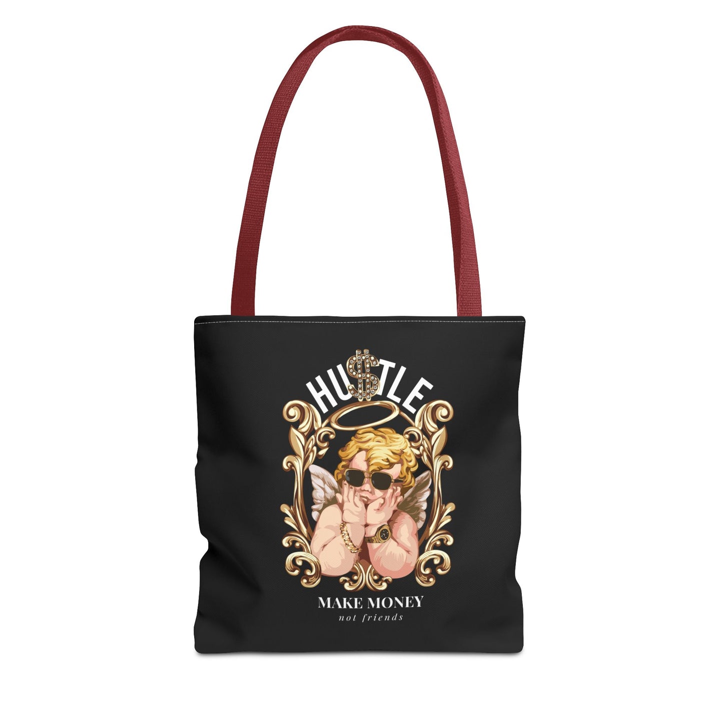 Chic Hustler Tote Bag | Stylish AOP Handbag for Entrepreneurs, Market Accessory, Gift for Creatives, Motivational Tote, Everyday Use