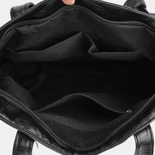 PU Leather Handbag - Stylish Medium Size for Everyday Use - Redemption By Ashley North