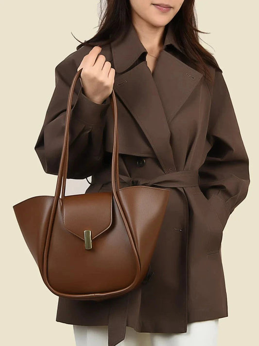 PU Leather Shoulder Bag with Pouch - Stylish and Versatile Accessory - Redemption By Ashley North