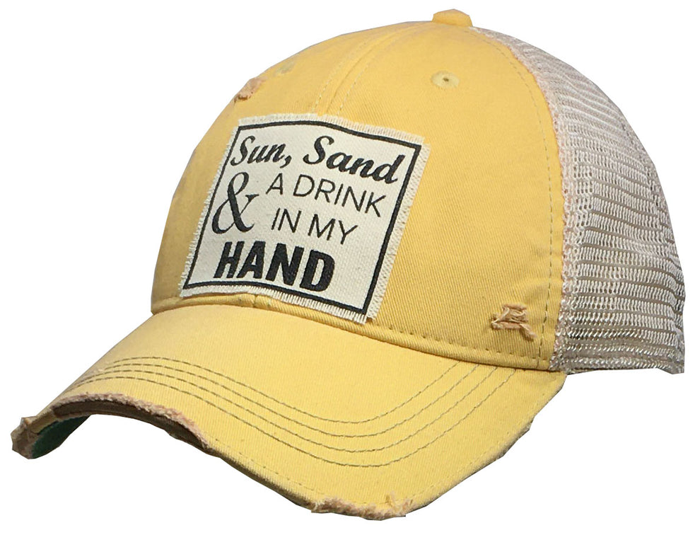 Distressed Trucker Cap - Redemption By Ashley North