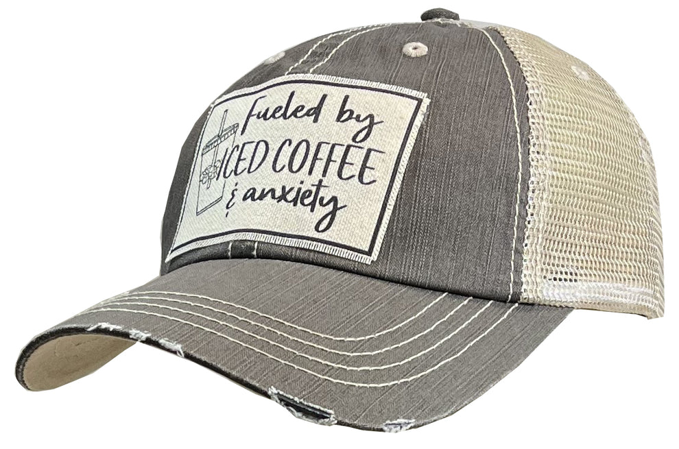 Distressed Trucker Cap for Stylish Casual Wear