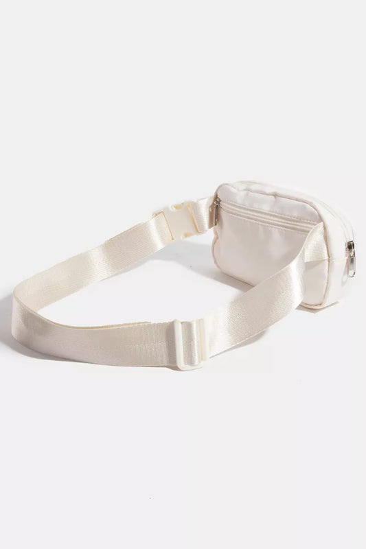 Fame Fuzzy Glitter Bride Crossbody Bag.