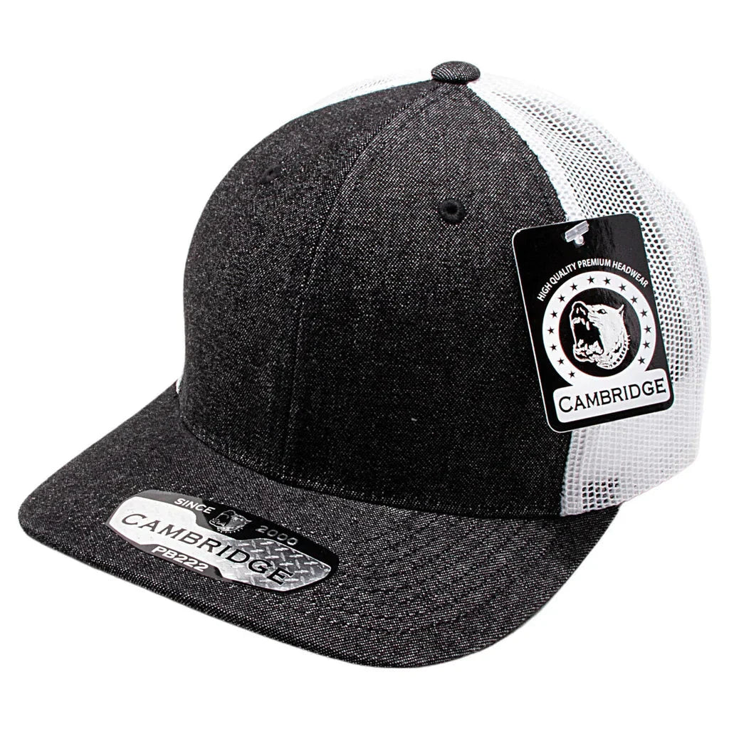 Pit Bull Cambridge PB222D Denim Trucker Hat PB222 - Redemption By Ashley North