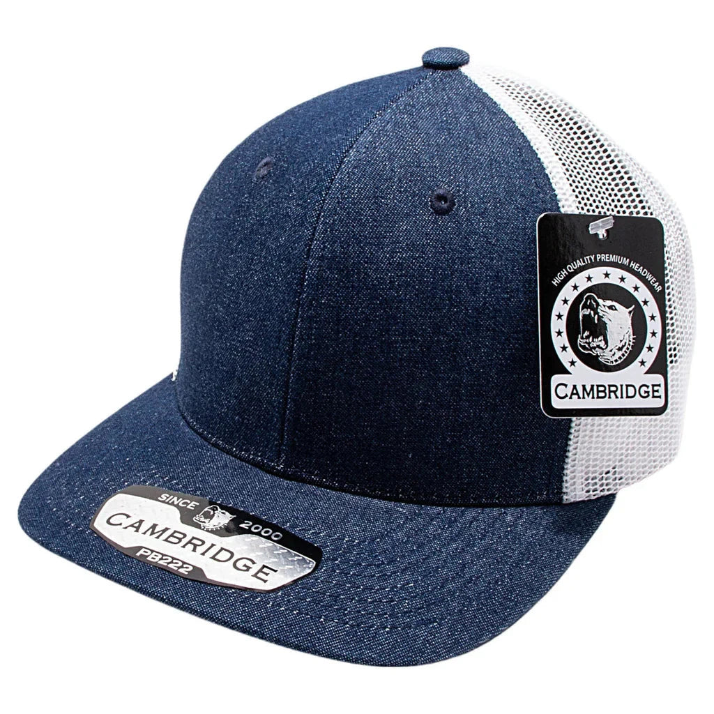 Pit Bull Cambridge PB222D Denim Trucker Hat PB222 - Redemption By Ashley North