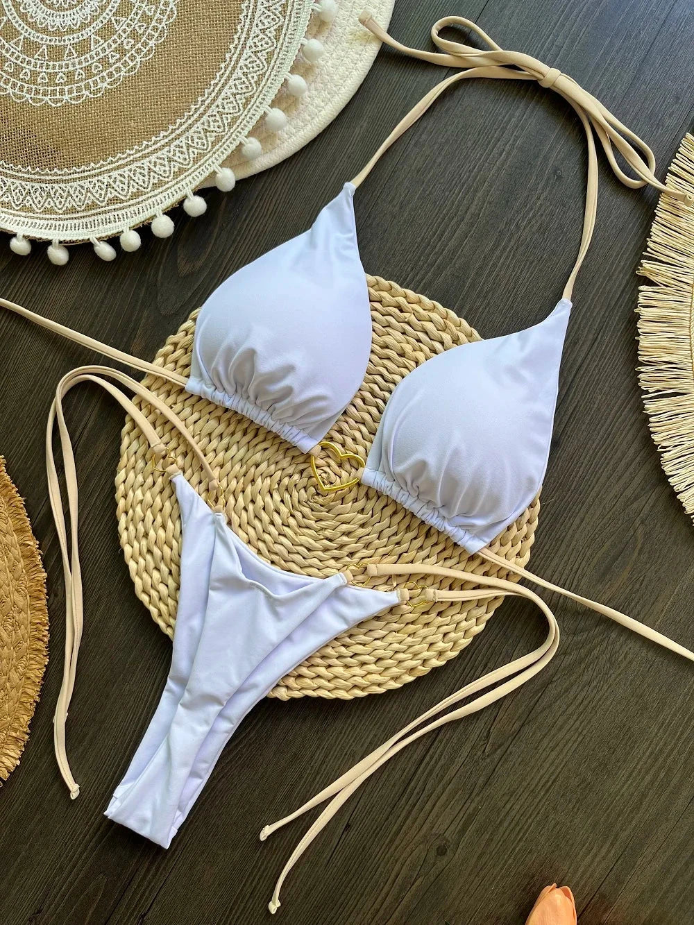 Stylish Halter Bikini Set - Redemption By Ashley North