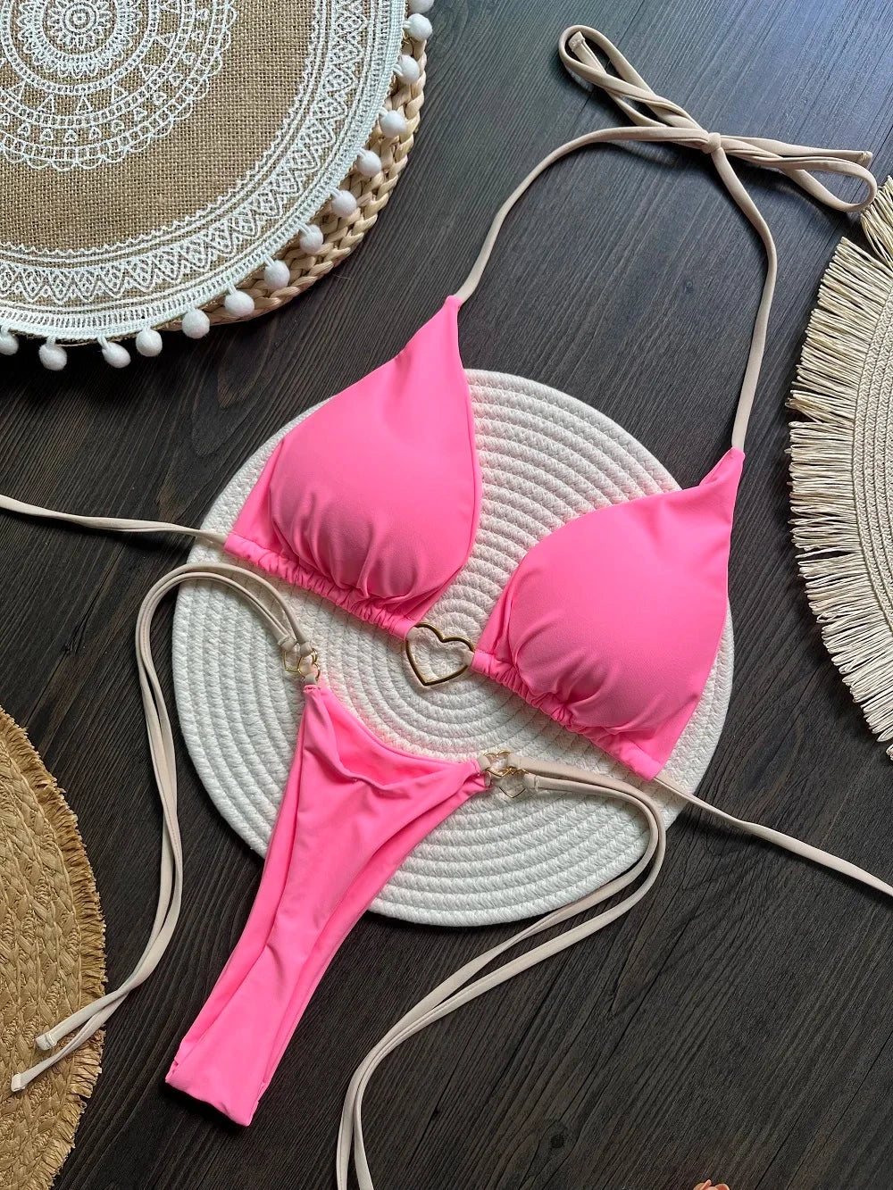 Stylish Halter Bikini Set - Redemption By Ashley North