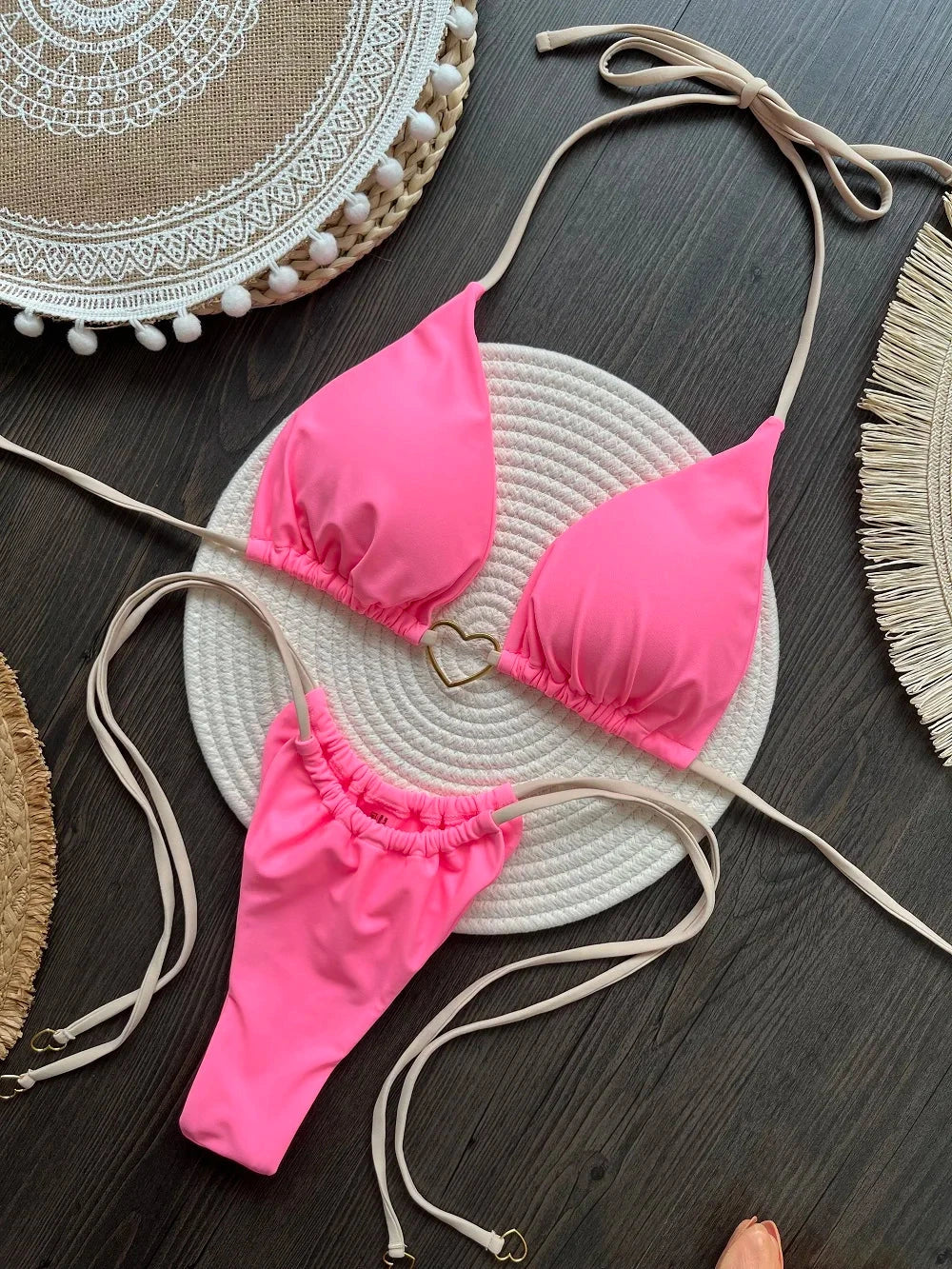 Stylish Halter Bikini Set - Redemption By Ashley North