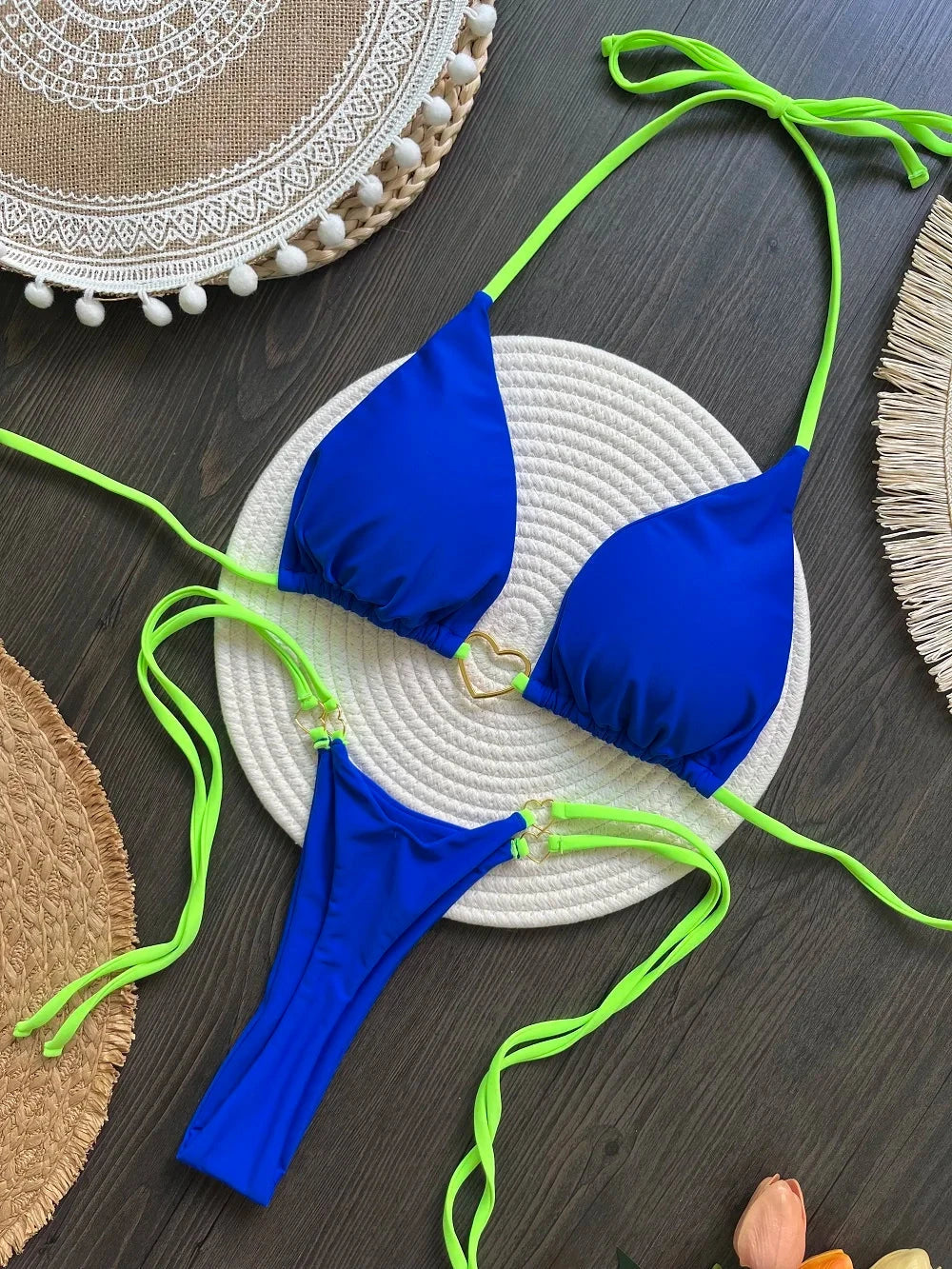 Stylish Halter Bikini Set - Redemption By Ashley North