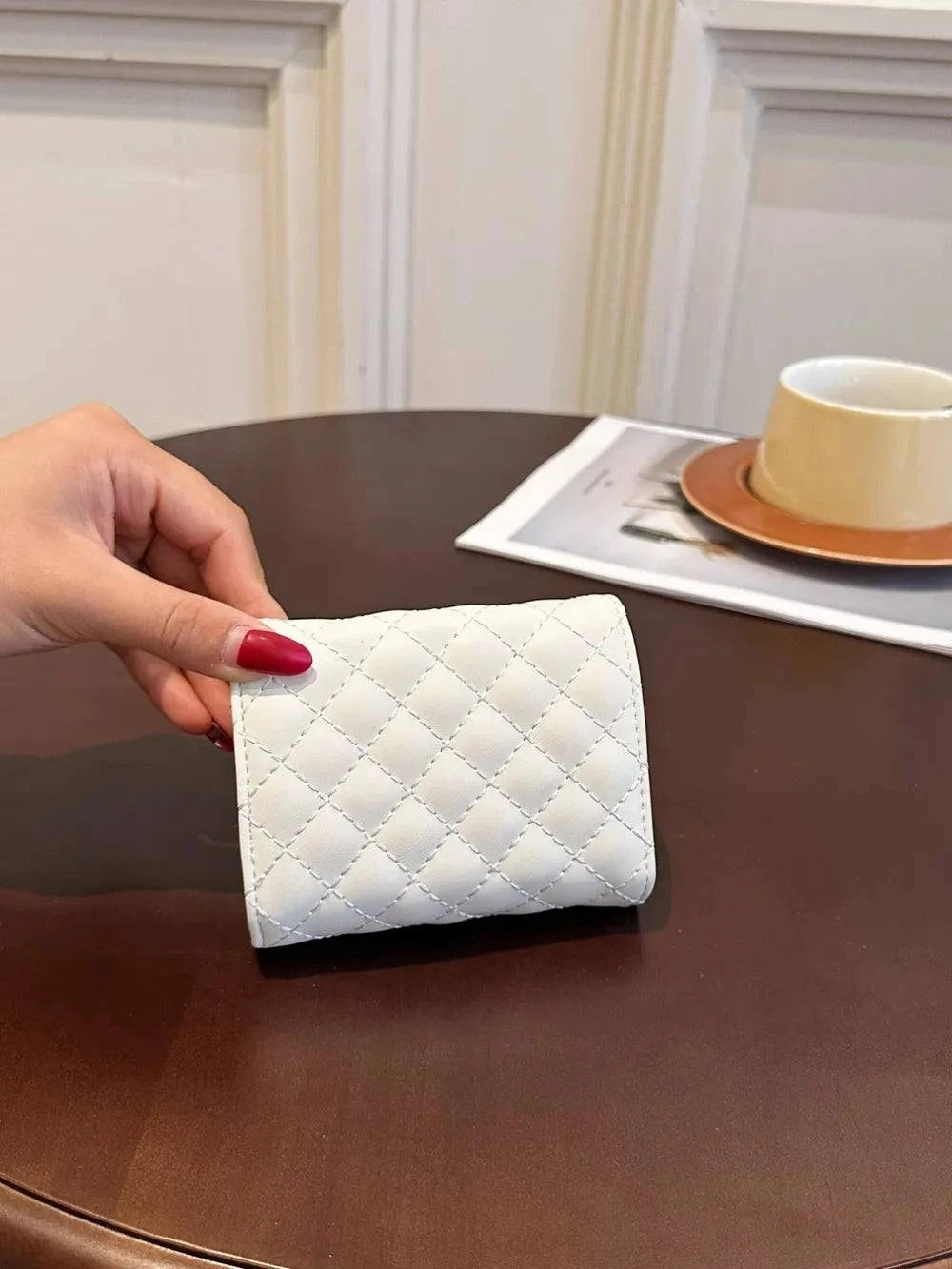 PU Leather Wallet - Solid Color Design - Redemption By Ashley North