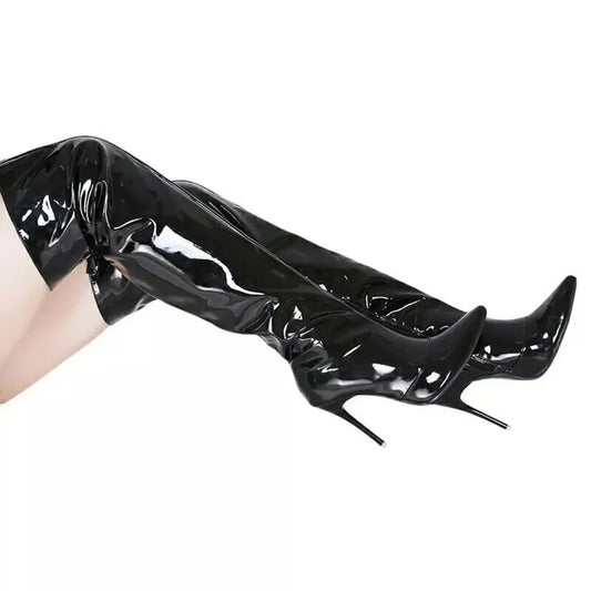 Point Toe Stiletto Boots - Redemption By Ashley North