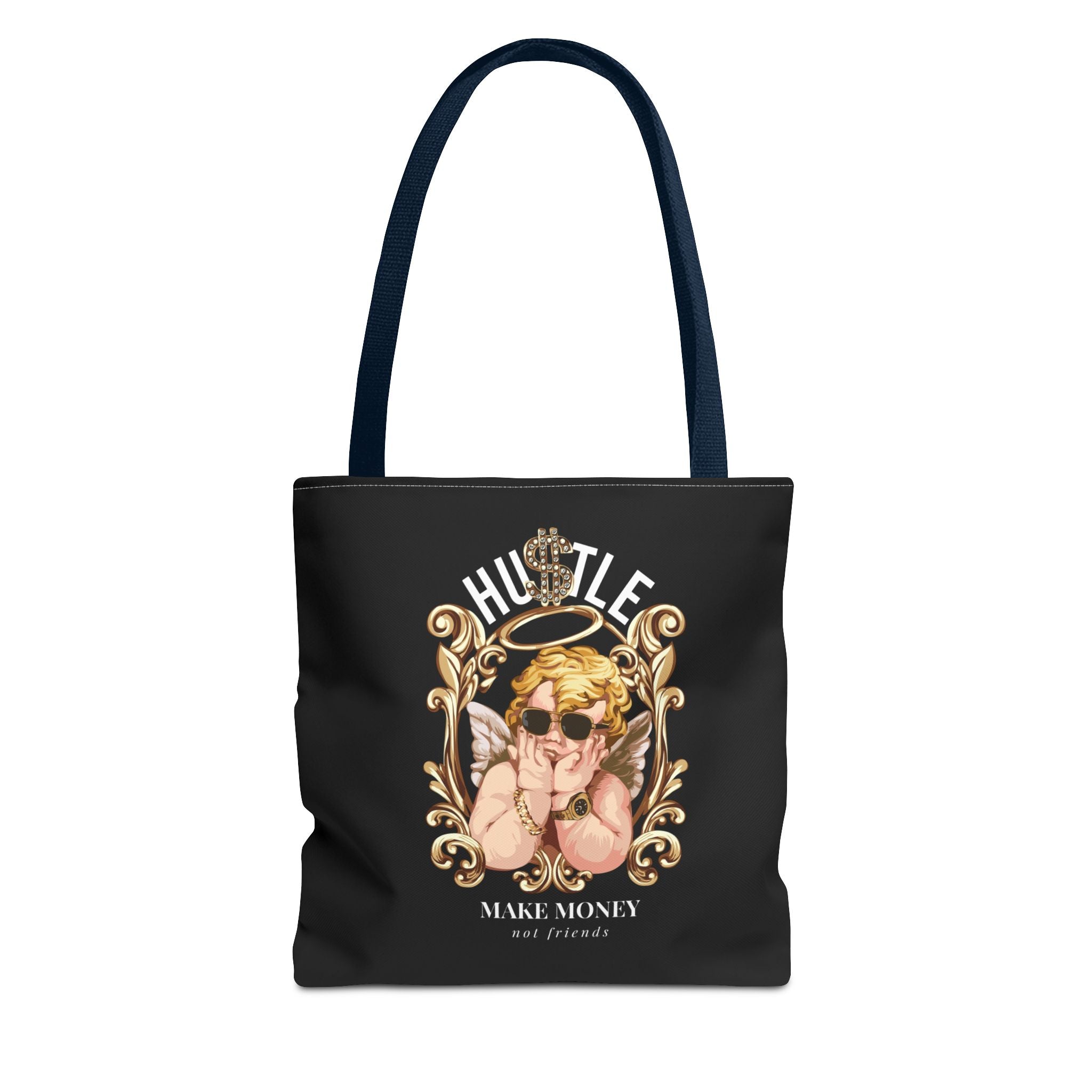 Chic Hustler Tote Bag | Stylish AOP Handbag for Entrepreneurs, Market Accessory, Gift for Creatives, Motivational Tote, Everyday Use.