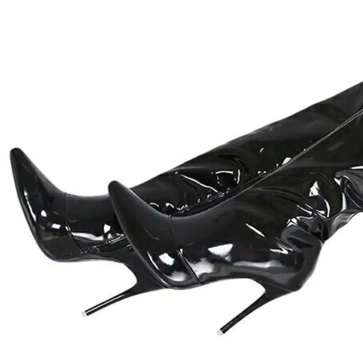 Point Toe Stiletto Boots - Redemption By Ashley North