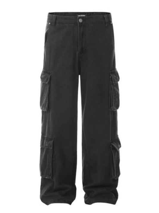 Men's Multi-Pocket Cargo Jeans