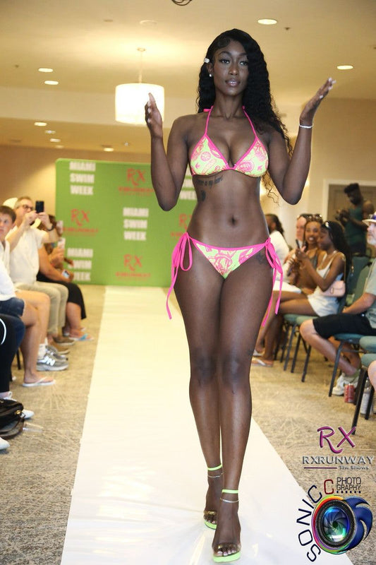 Vibrant Miami Swim Week Bikini - Trendy Womens Swimsuits for Your Summer Style - Redemption By Ashley North