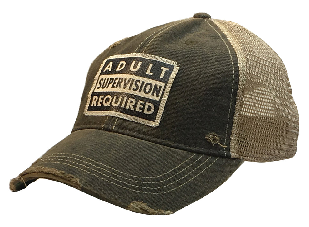 Distressed Trucker Cap for Stylish Casual Wear