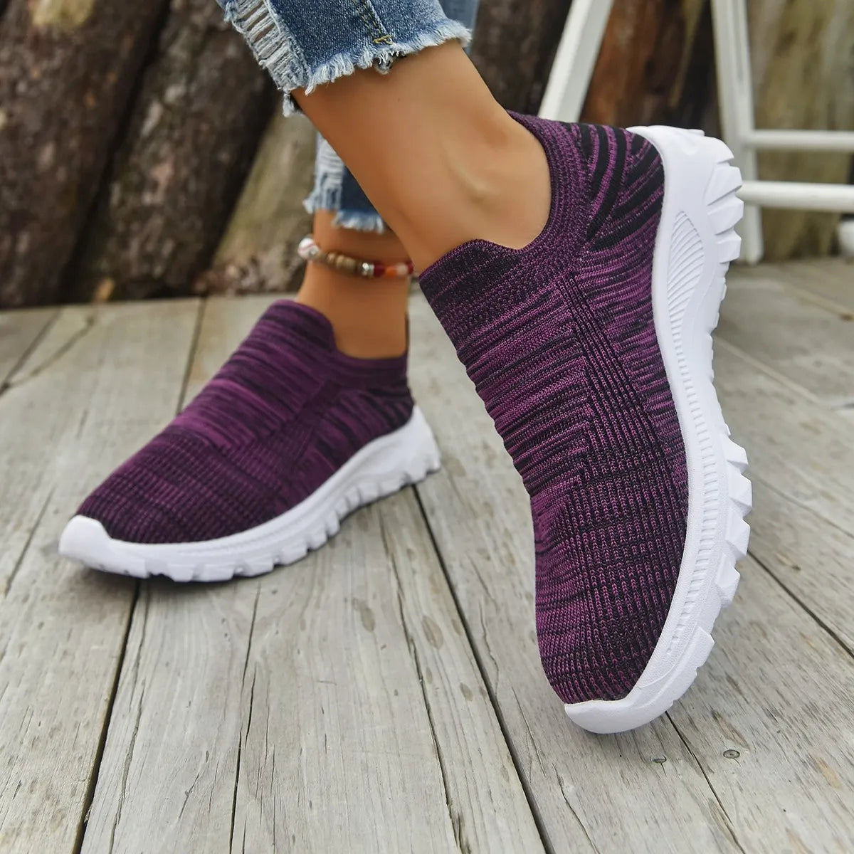 Breathable Mesh Platform Athletic.