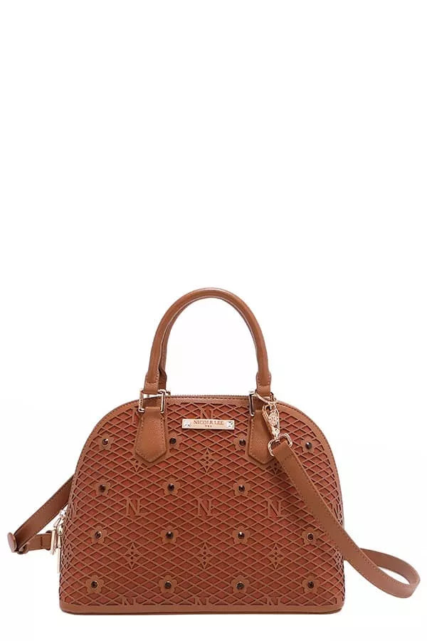 Nicole Lee USA Gracie Dome Satchel.