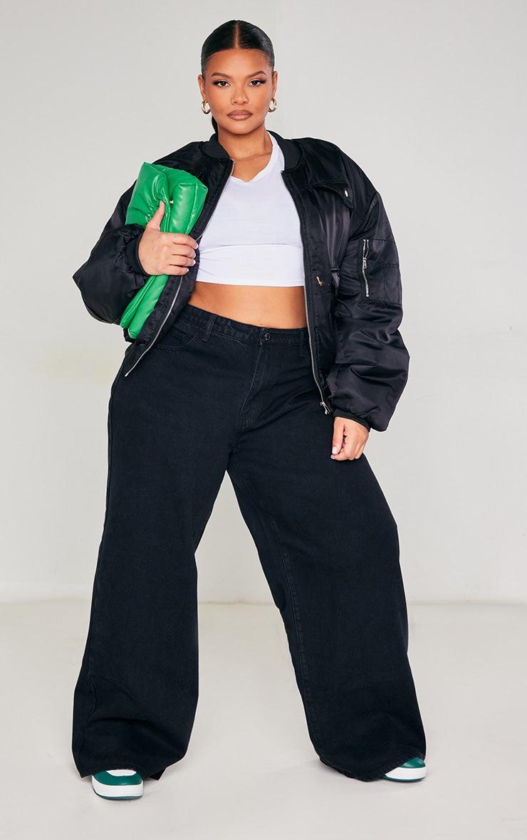 Plus Black High Waist Faded Boyfriend JeansEmbrace off-duty cool with these black high-waist boyfriend jeans. Cut from a durable denim with a subtle faded wash, they offer a relaxed silhouette that sits comfoRedemption By Ashley NorthPlus Black High Waist