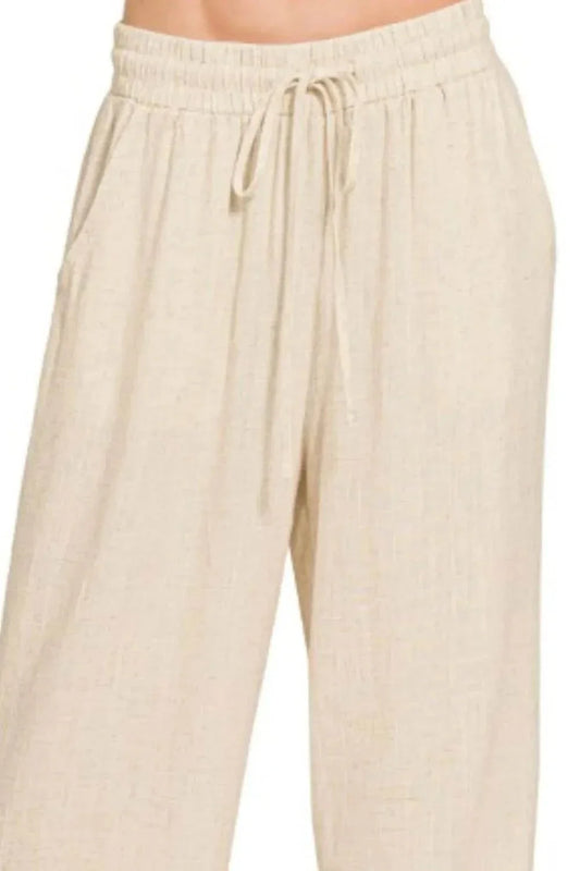 Zenana Linen Pants for Ultimate Comfort and Effortless Style - Redemption By Ashley North