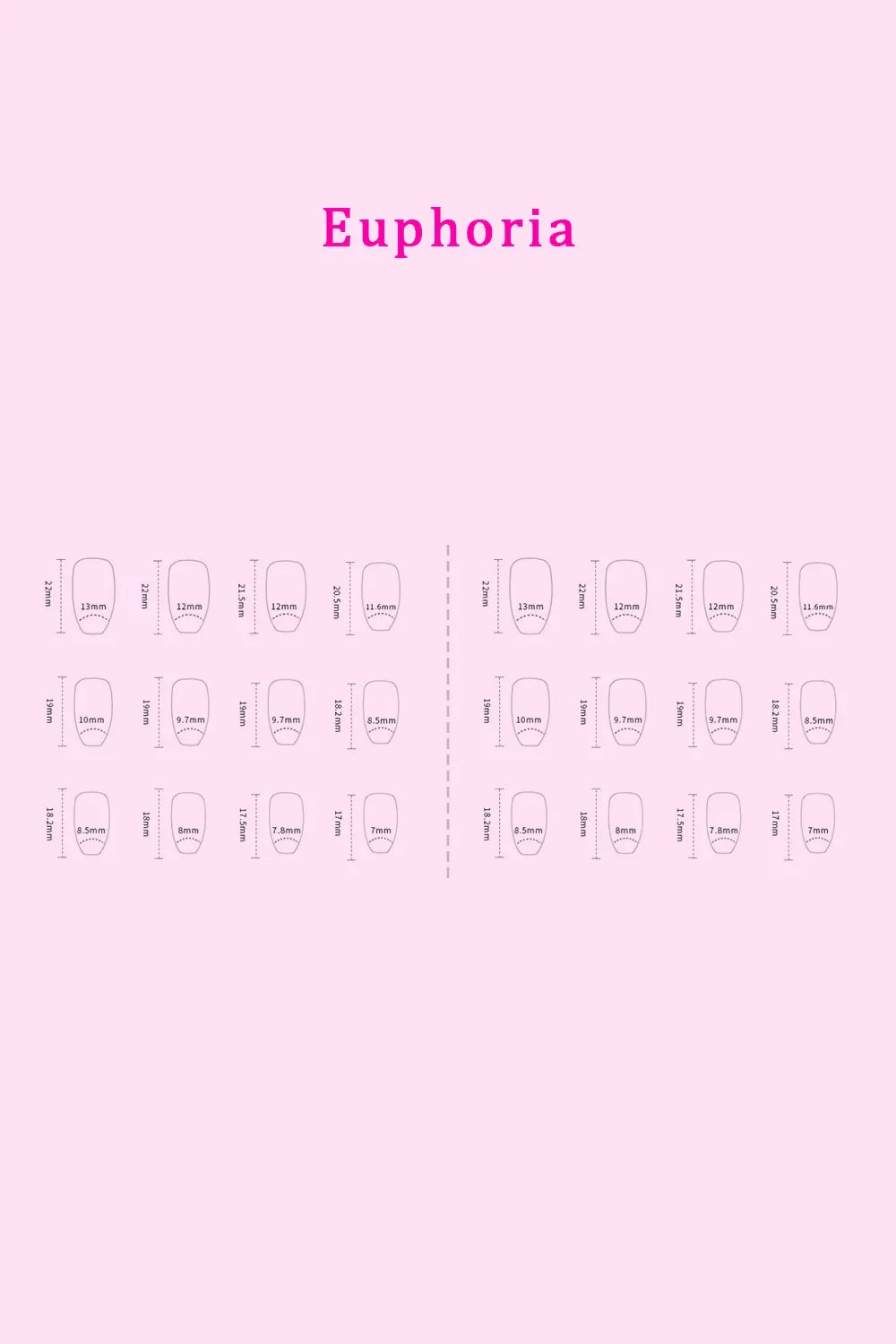 So Pink Beauty Press On Nails two pack with 48 pieces and glue for quick application