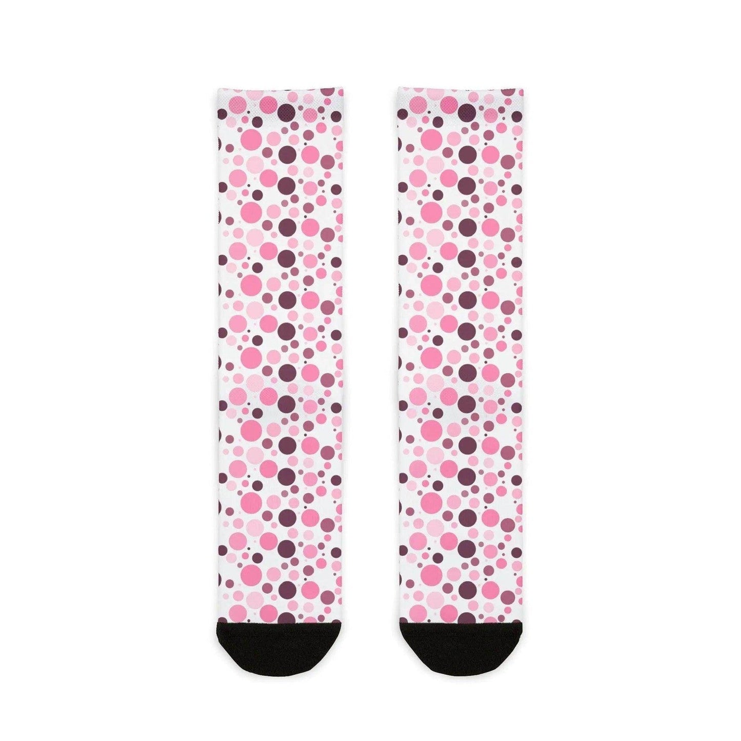 Colorful Polka Dot Crew Socks - Redemption By Ashley North