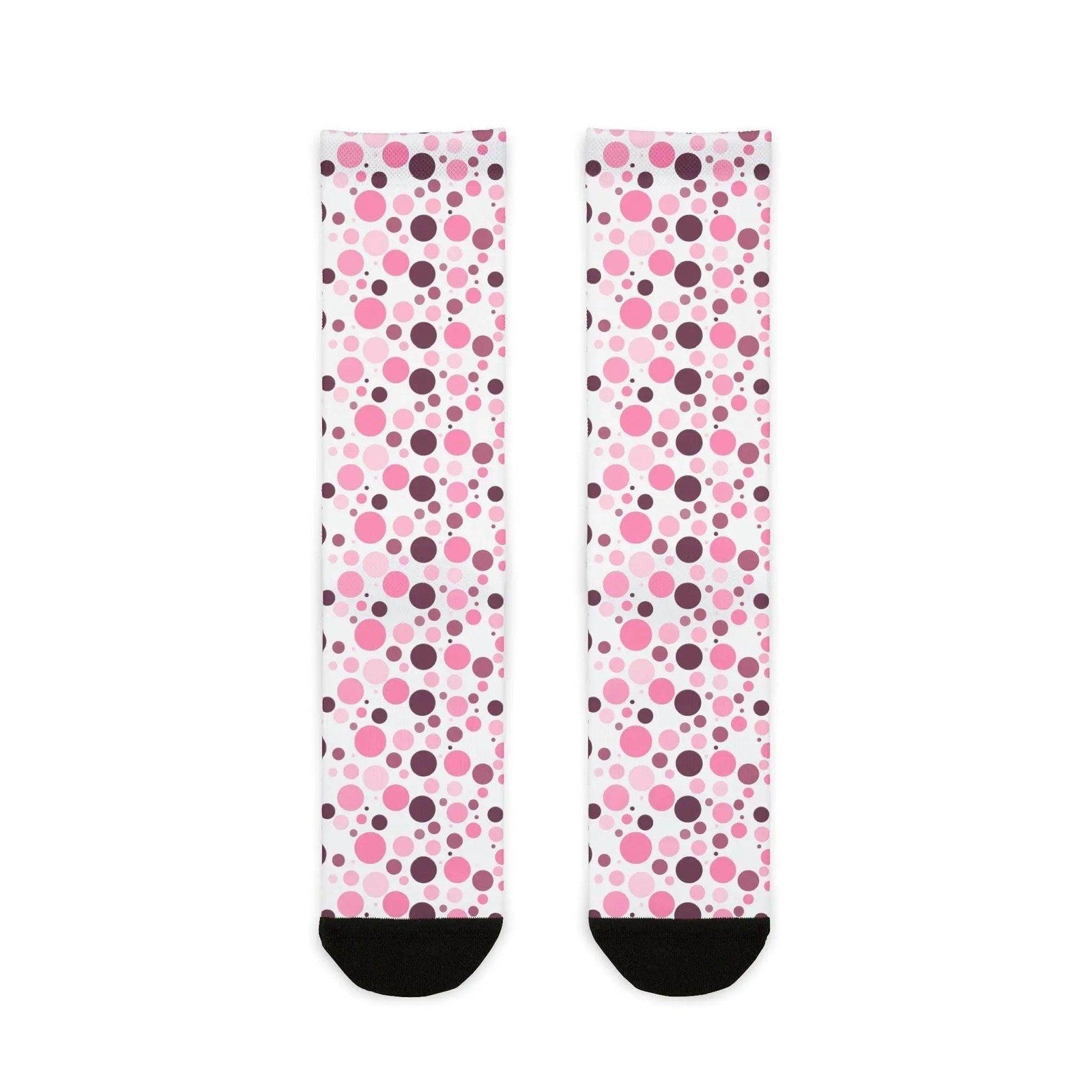 Colorful Polka Dot Crew Socks - Redemption By Ashley North