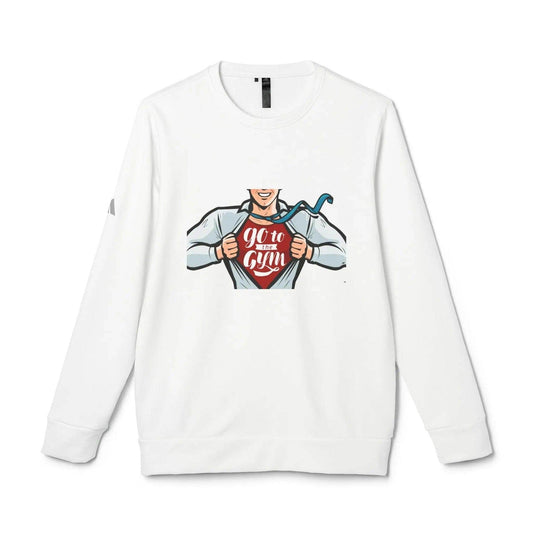 "Go to the Gym" Unisex Fleece Crewneck Sweatshirt - Redemption By Ashley North