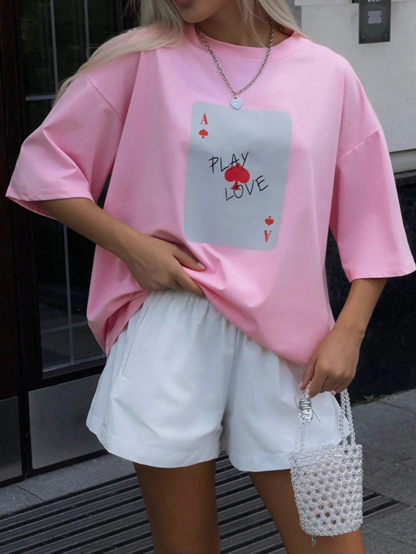 Graphic Round Neck T-Shirt for Stylish Comfort and Everyday Wear.