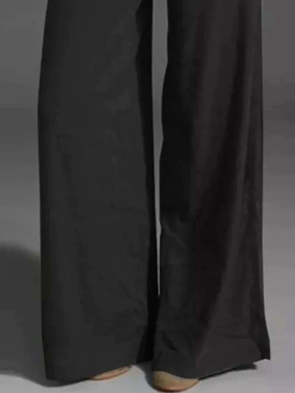 Full Size Plus Size Wide Leg Pants with Pockets.