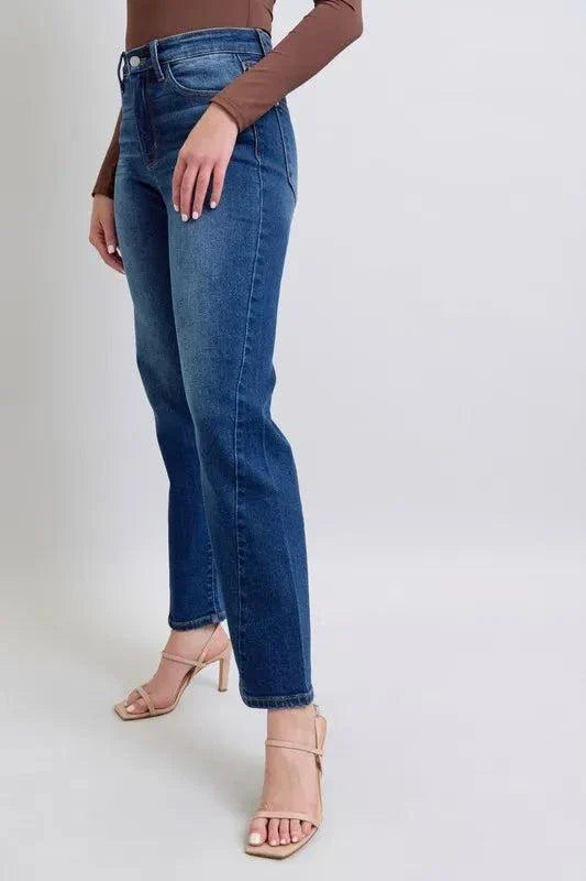 Judy Blue Full Size Side Seam Detail Straight Jeans with PocketsThe Side Seam Detail Straight Jeans with Pockets are a contemporary take on a classic style. Featuring unique side seam detailing, these jeans add a modern twist to Redemption By Ashley NorthJudy Blue Full Size