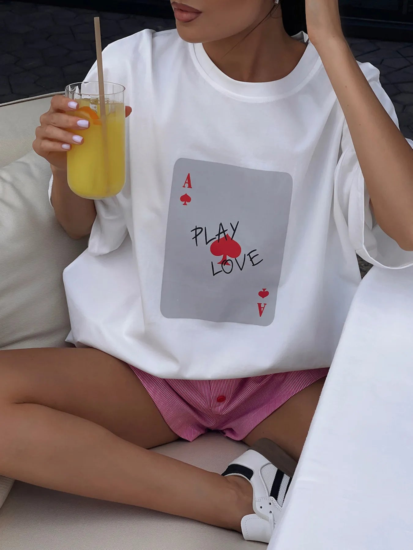 Graphic Round Neck T-Shirt for Stylish Comfort and Everyday Wear.