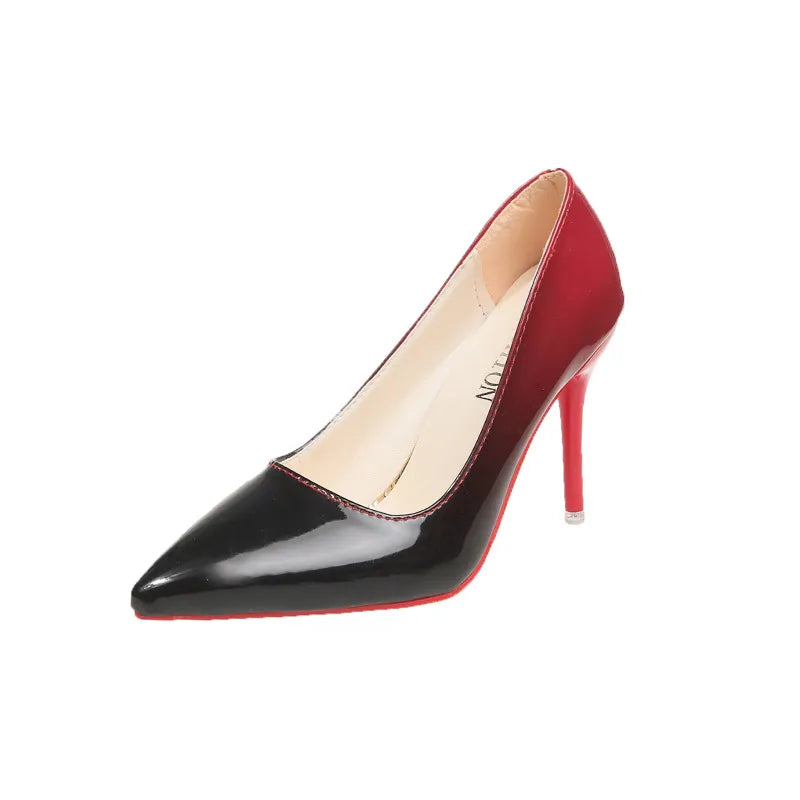 Point Toe Stiletto Pumps.