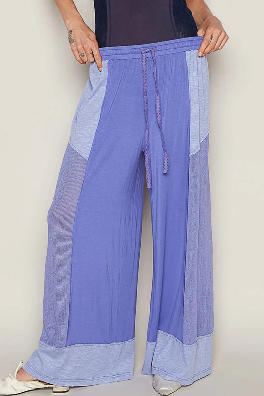 POL Drawstring Wide Leg Pants