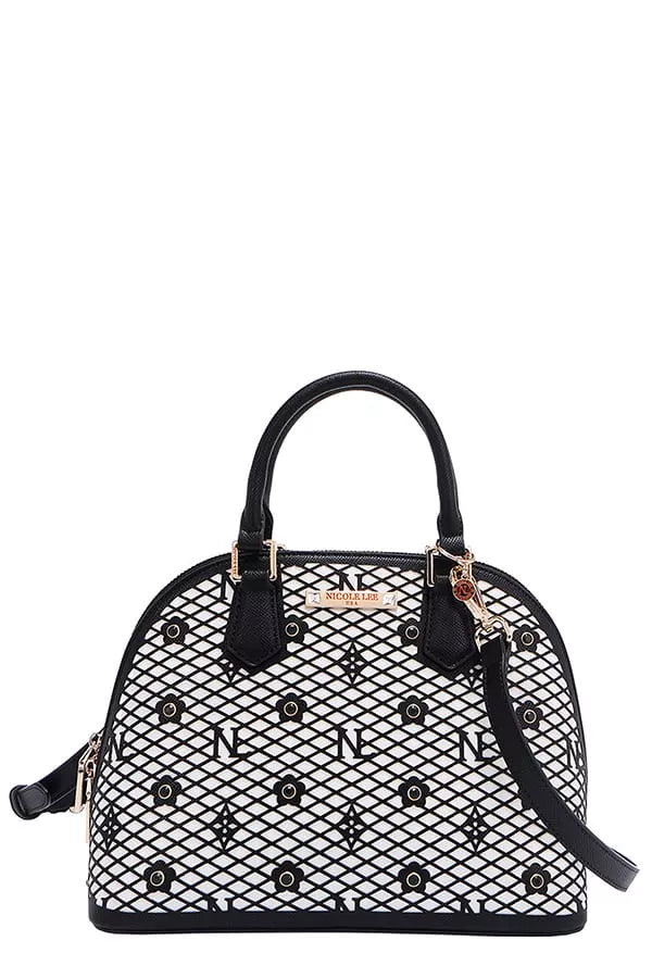 Nicole Lee USA Gracie Dome Satchel.