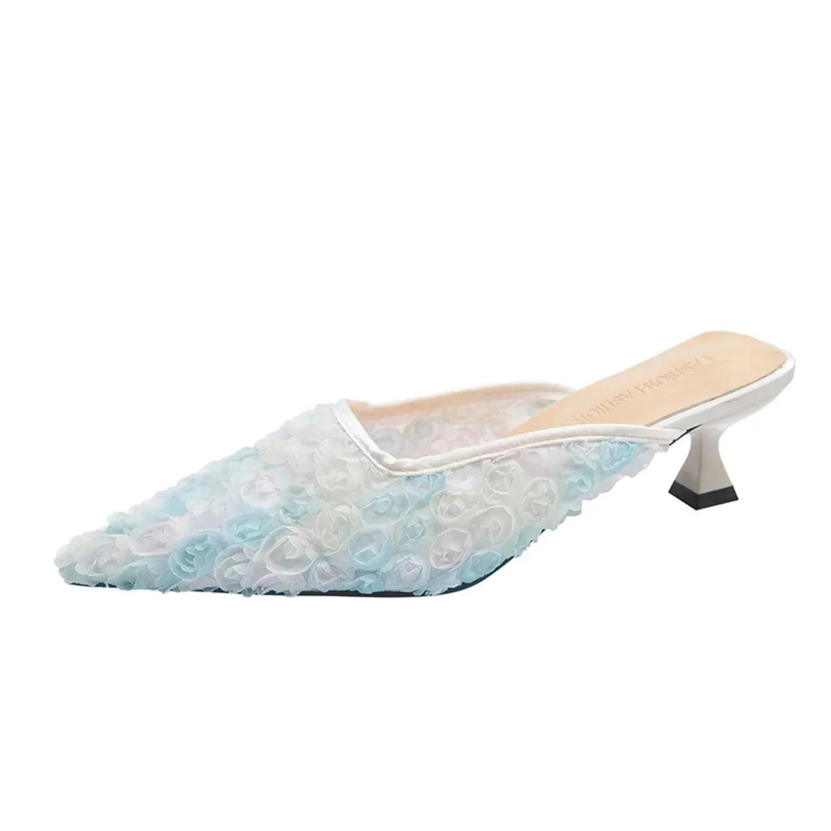 Flower Point Toe Sandals.