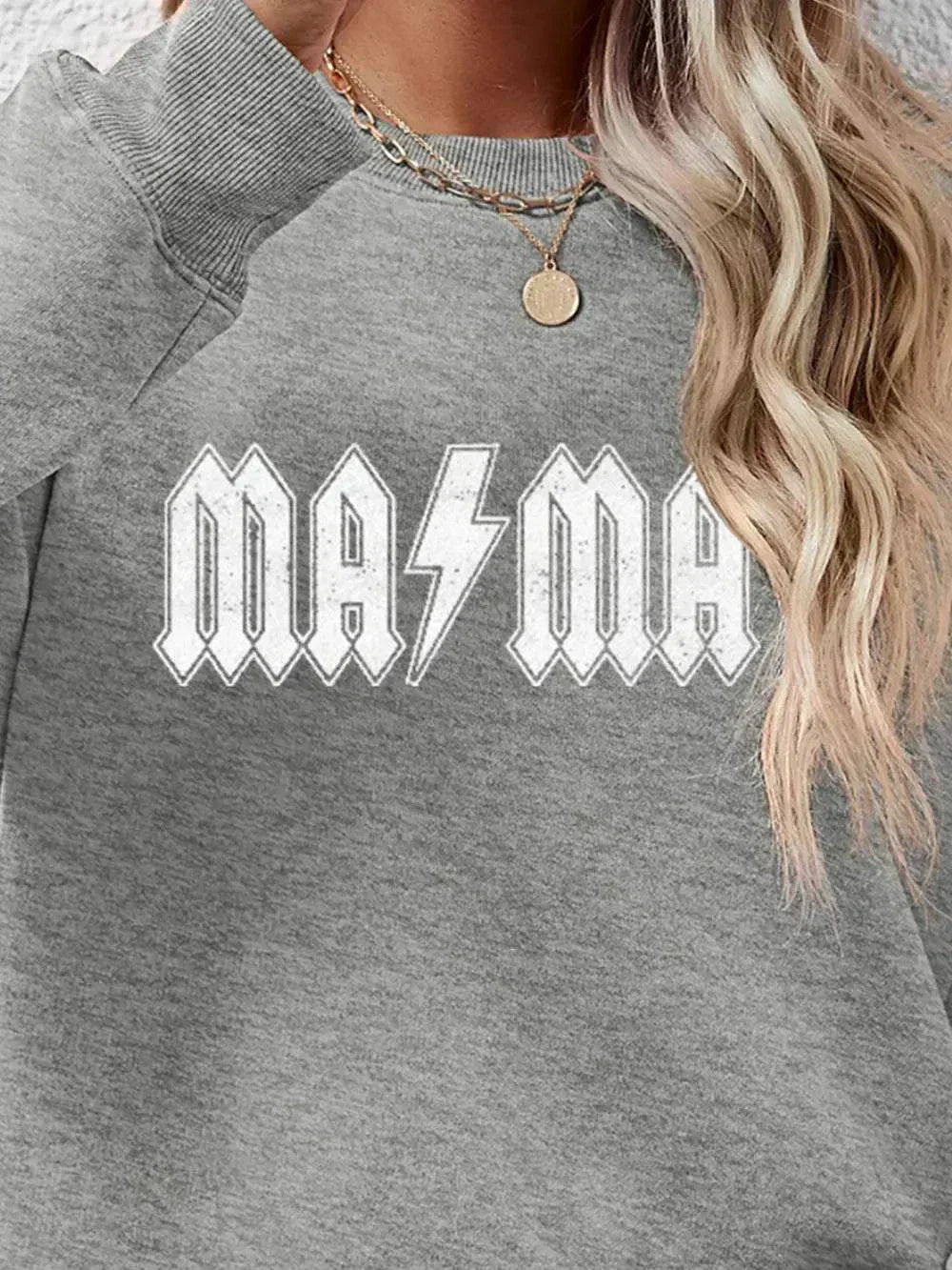 Mama Letter Graphic Dropped Shoulder SweatshirtFeatures: Basic style
Sheer: Opaque
Stretch: No stretch
Material composition: 100% polyester
Care instructions: Machine wash cold. Tumble dry low.
Imported
Product MRedemption By Ashley Northbella canvas drop shoulder sweatshirt