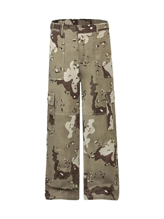 Men's Camouflage Loose Fit Pants