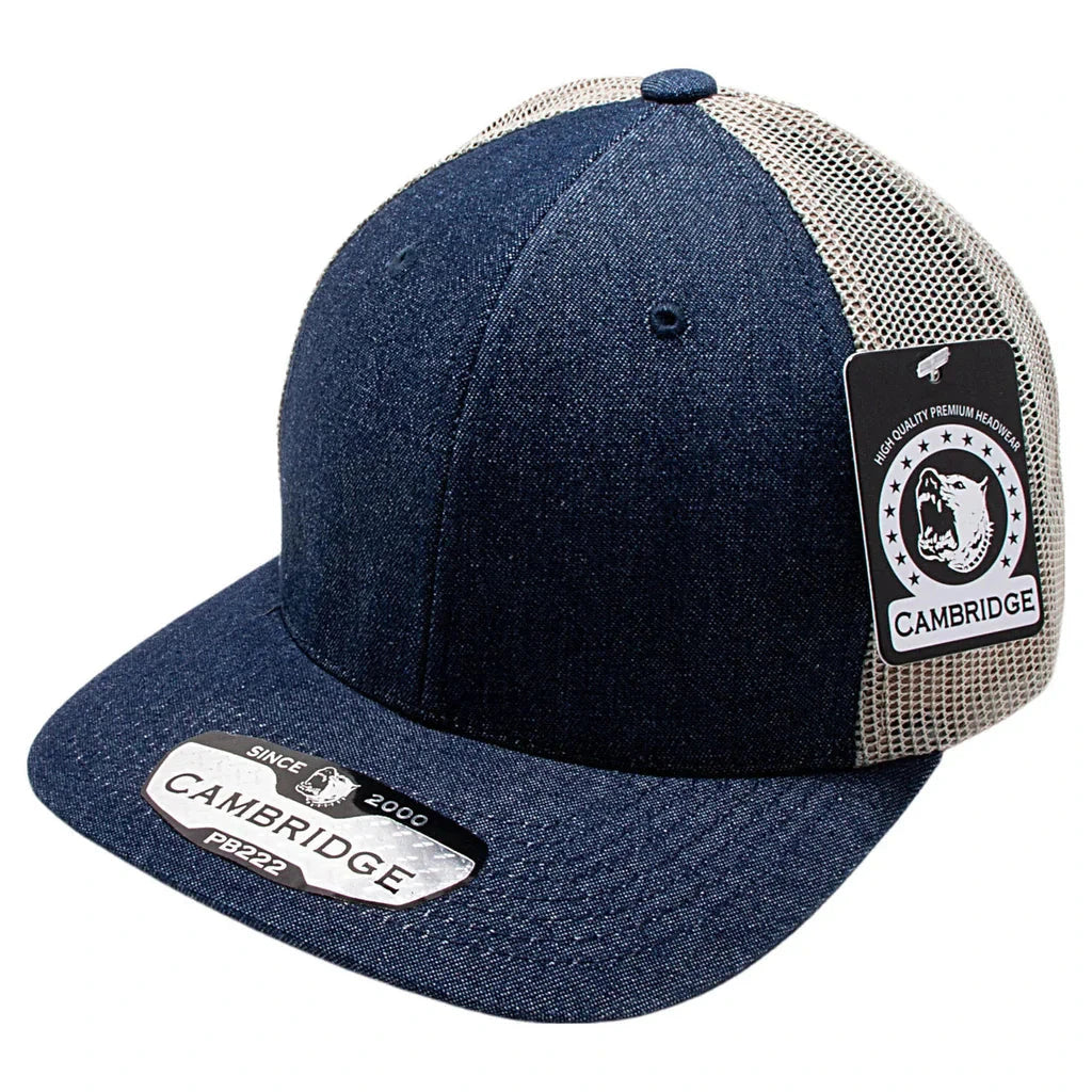 Pit Bull Cambridge PB222D Denim Trucker Hat PB222 - Redemption By Ashley North