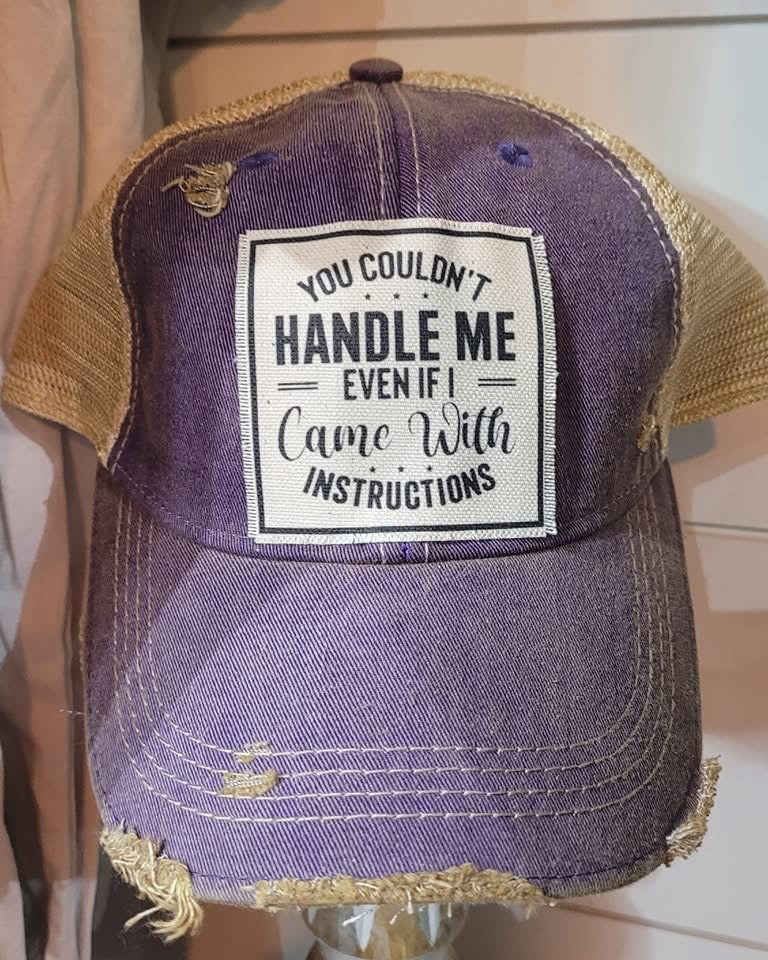 Distressed Trucker Cap - Redemption By Ashley North