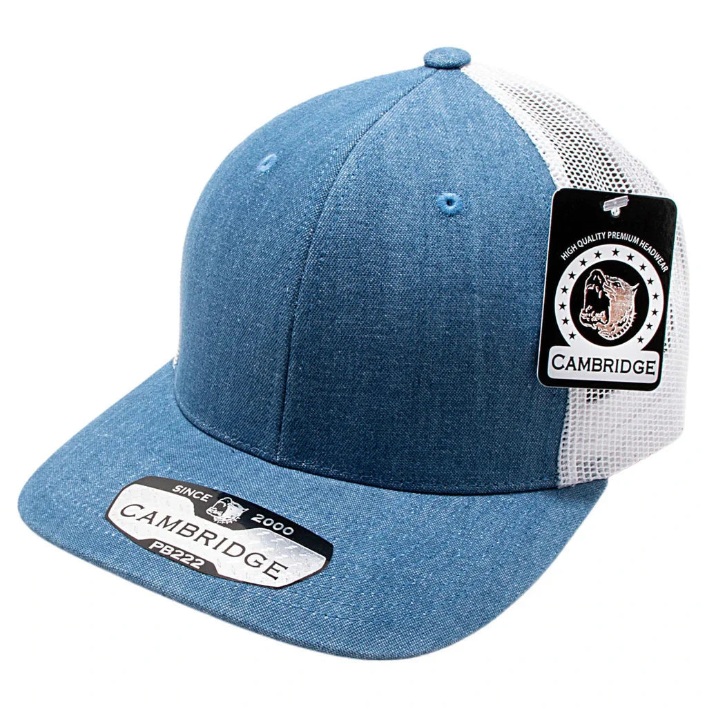 Pit Bull Cambridge PB222D Denim Trucker Hat PB222 - Redemption By Ashley North