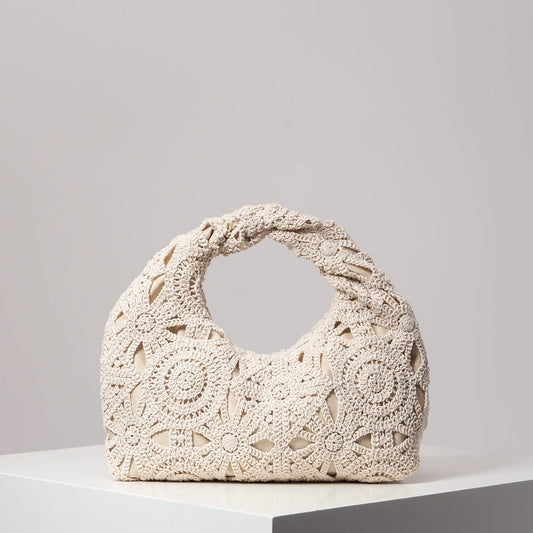 Luna’s Bohemian Crochet Handle Bag - Redemption By Ashley North