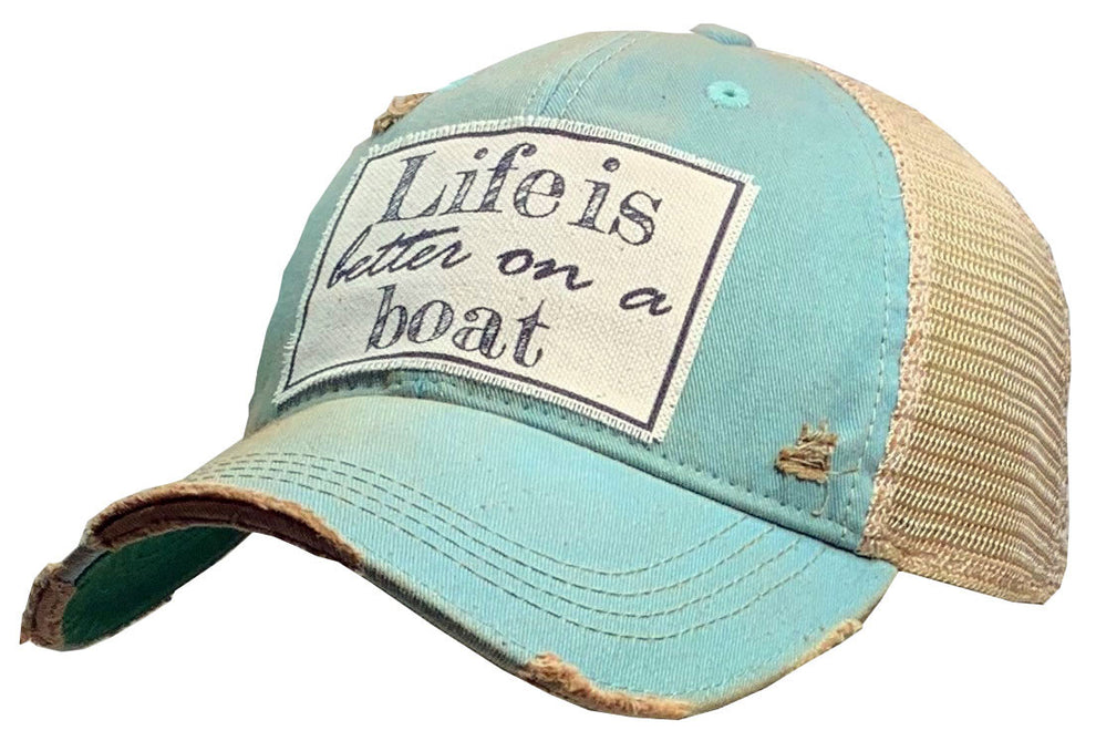 Distressed Trucker Cap - Redemption By Ashley North