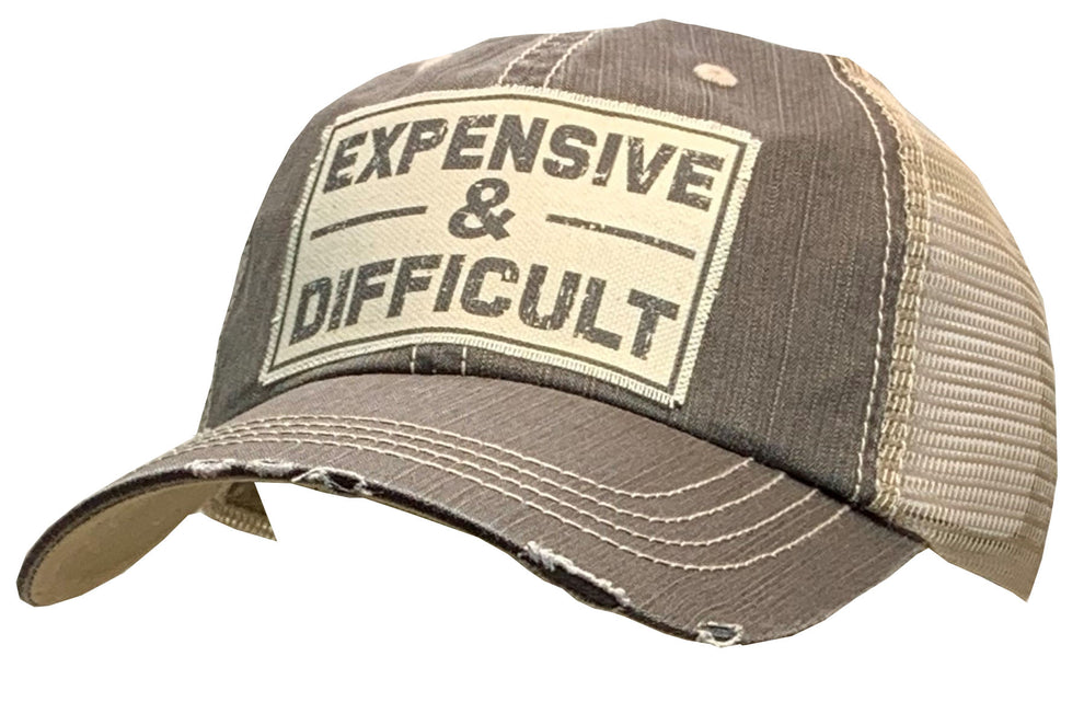 Distressed Trucker Cap for Stylish Casual Wear