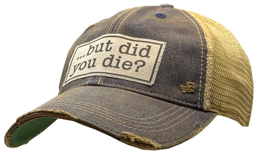 Distressed Trucker Cap - Redemption By Ashley North