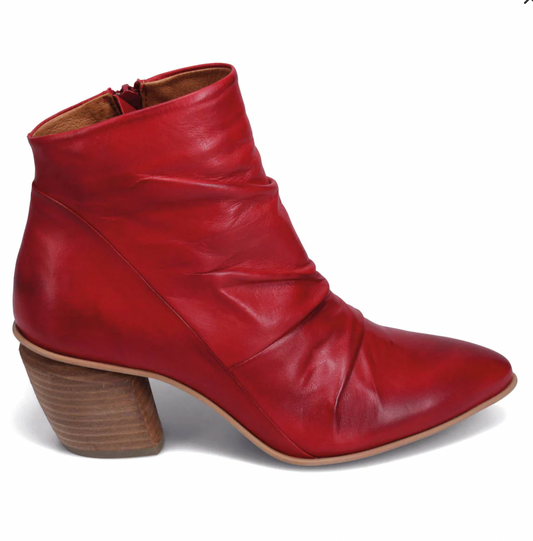 Miz Mooz "Jeanie" Red - Ankle Boot - Redemption By Ashley North