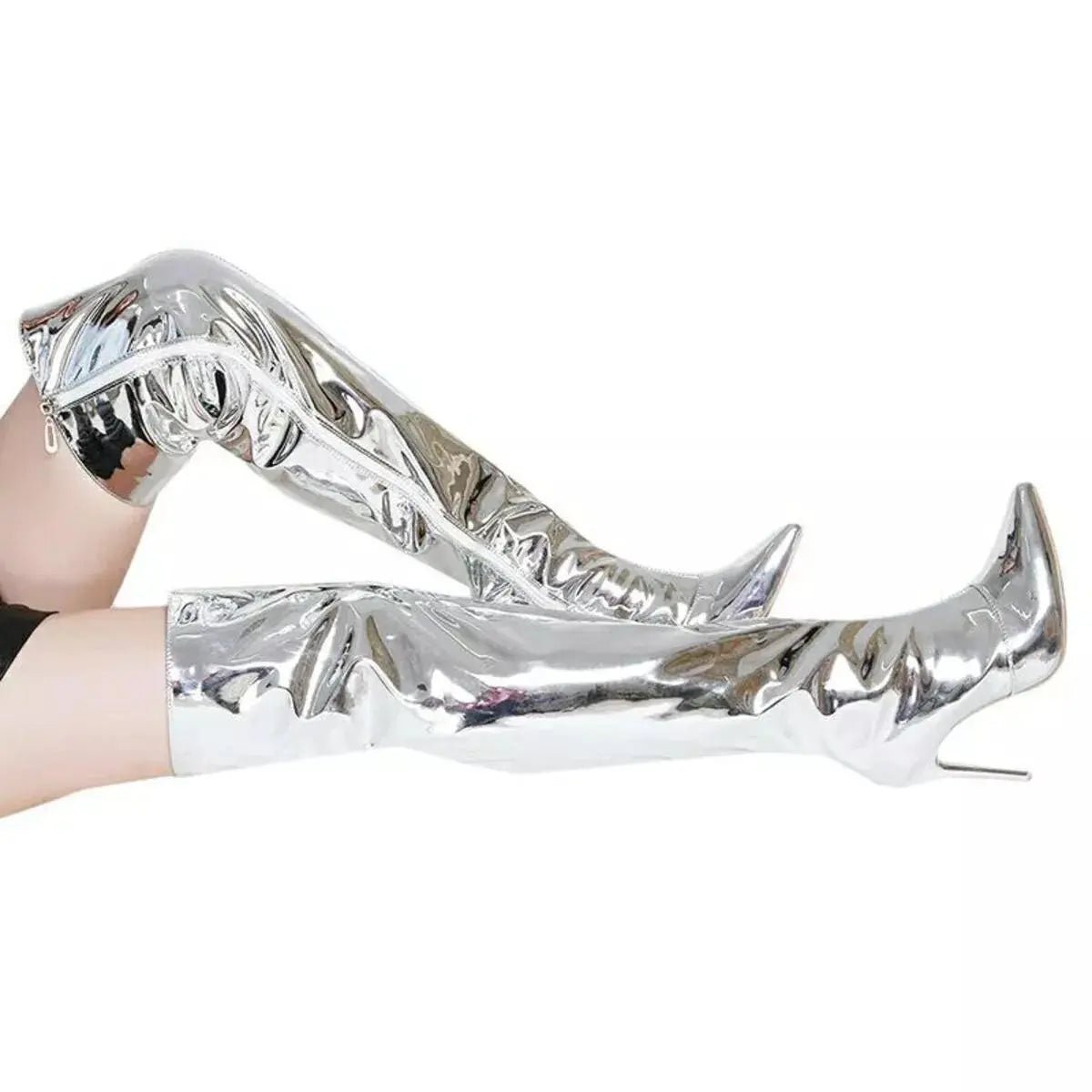 Point Toe Stiletto Boots - Redemption By Ashley North