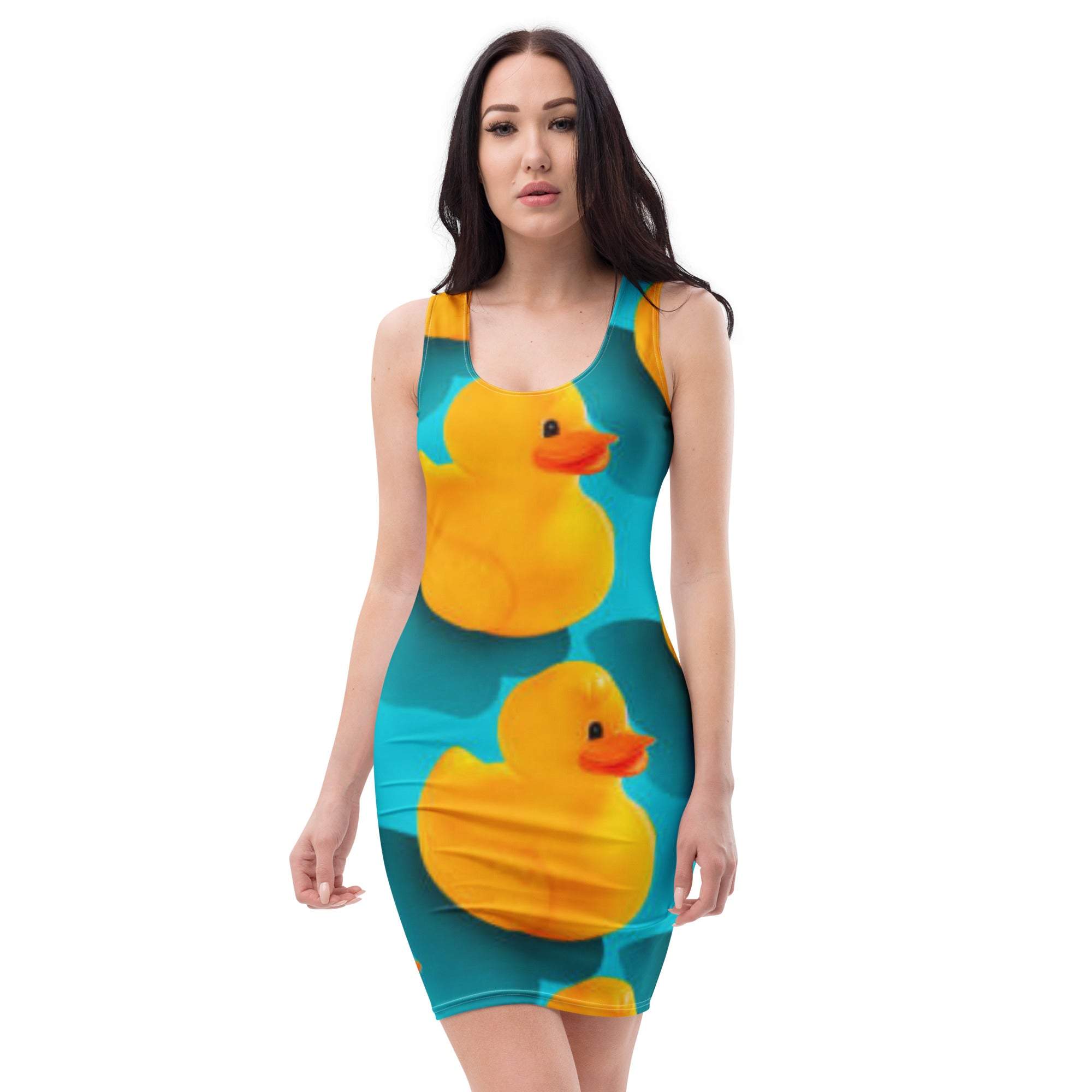 Duckie Bodycon Dress - Stylish and Elegant Women's Outfit for Any Occasion.