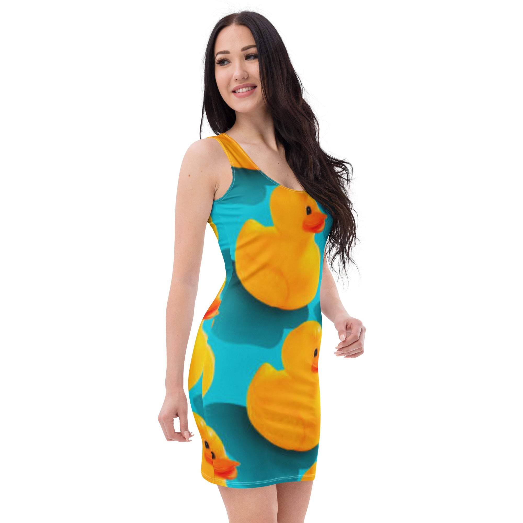 Duckie Bodycon Dress - Stylish and Elegant Women's Outfit for Any Occasion.